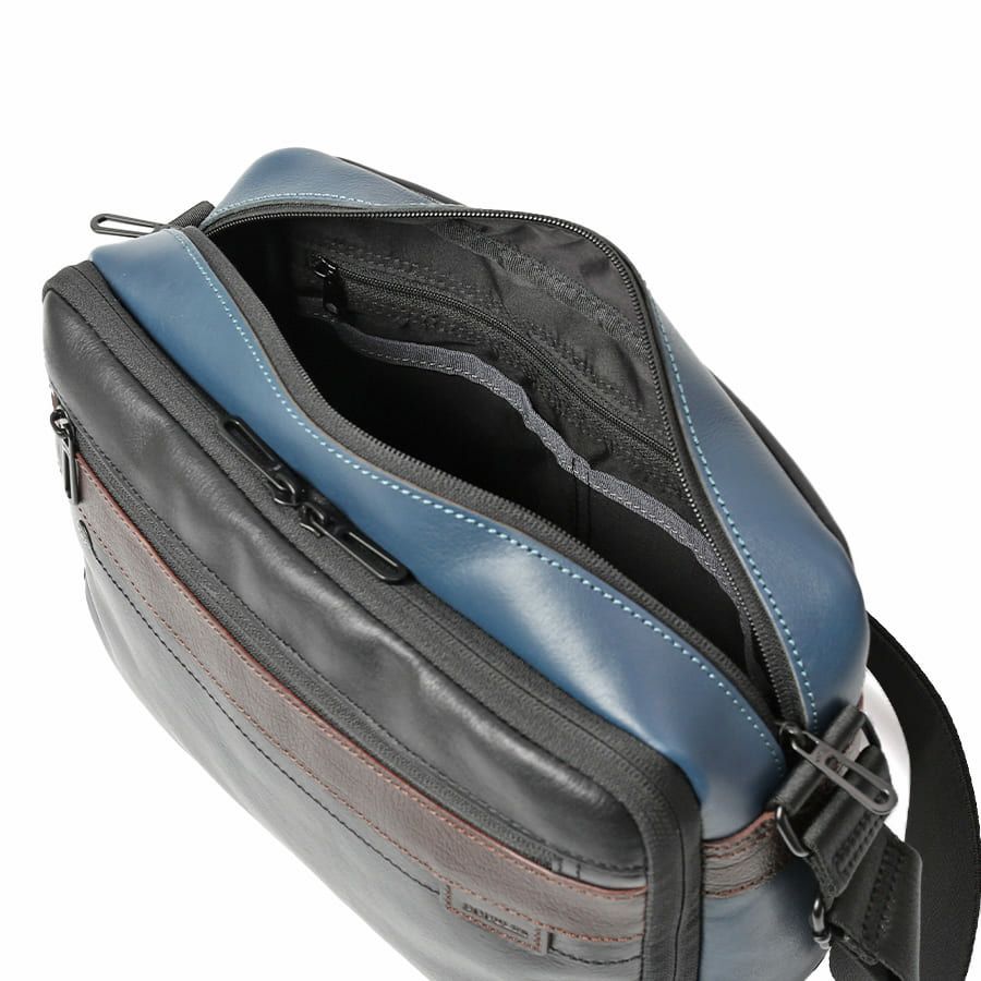 【WEB限定】 DOUBLES ショルダーバッグ(M) 牛革 BZN-7026N