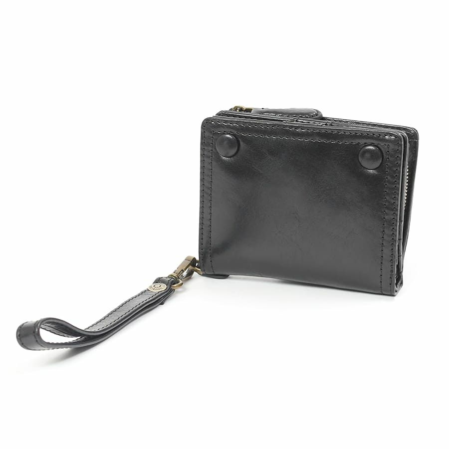 DOUBLES 二つ折り財布 牛革(アイロン加工) KLE-7700