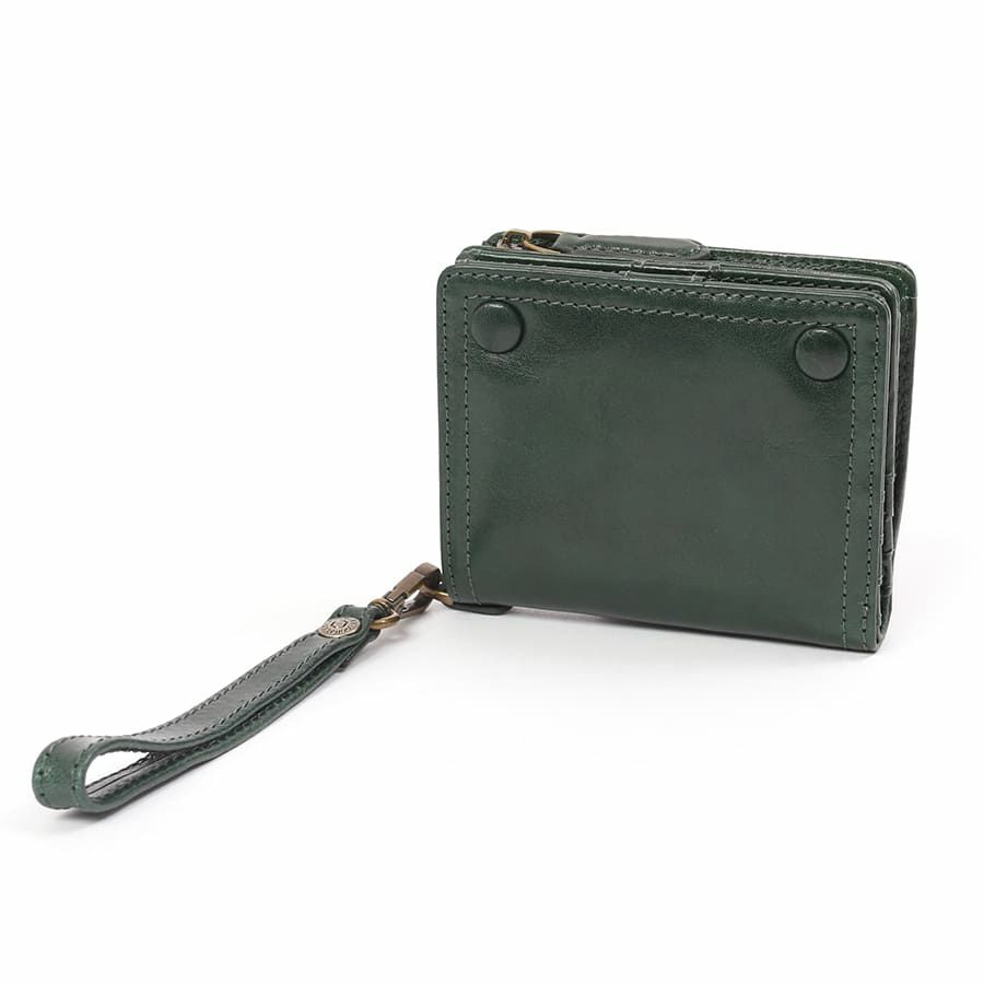 DOUBLES 二つ折り財布 牛革(アイロン加工) KLE-7700