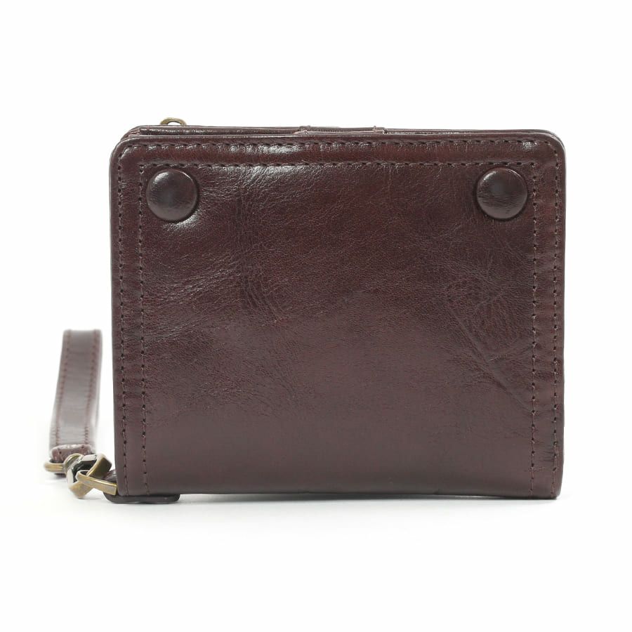 DOUBLES 二つ折り財布 牛革(アイロン加工) KLE-7700