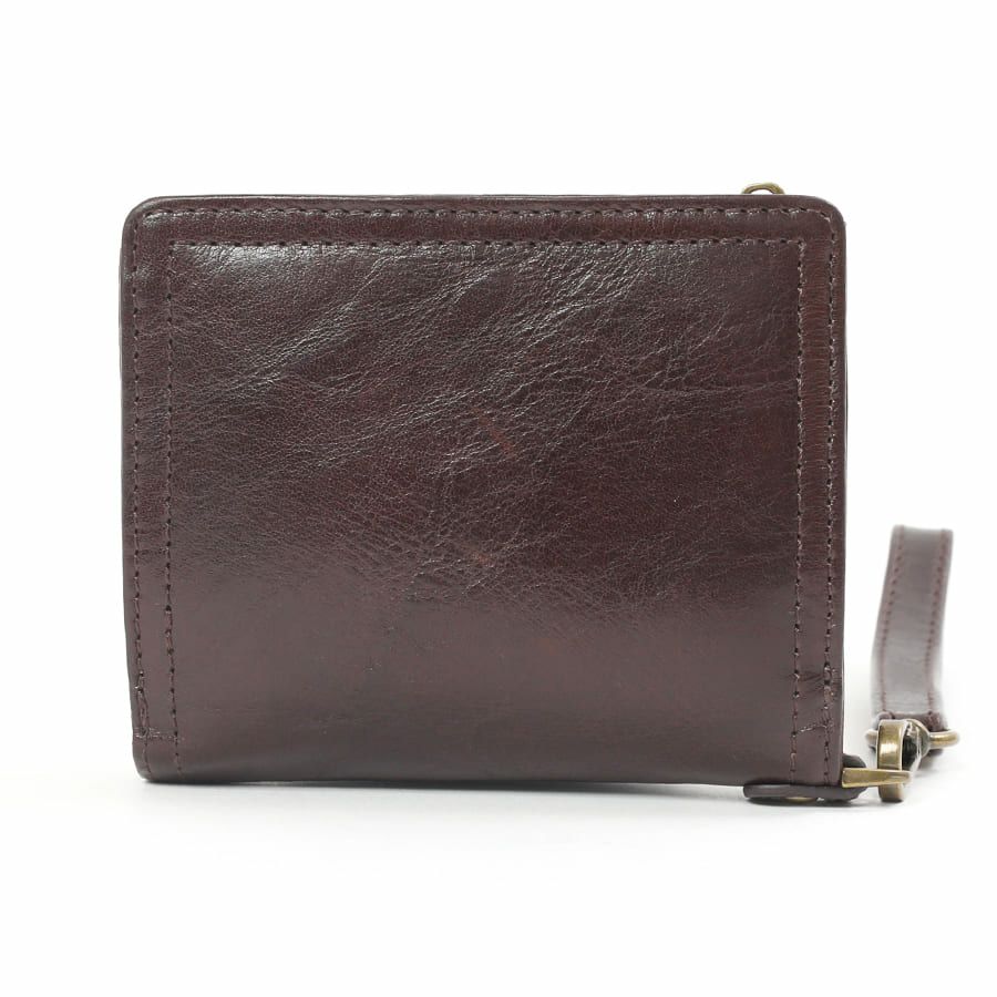 DOUBLES 二つ折り財布 牛革(アイロン加工) KLE-7700