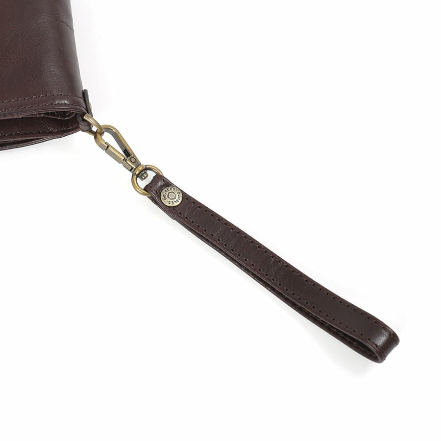 DOUBLES 二つ折り財布 牛革(アイロン加工) KLE-7700