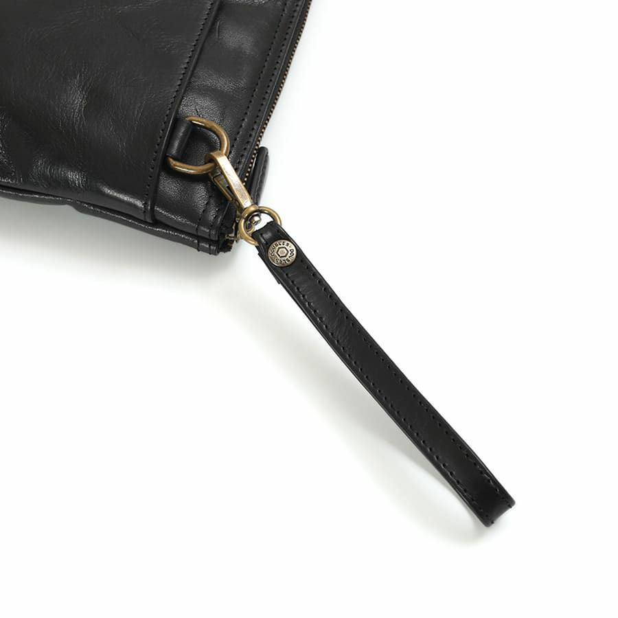 DOUBLES 2WAYサコッシュショルダー 牛革(アイロン加工) KLE-7704