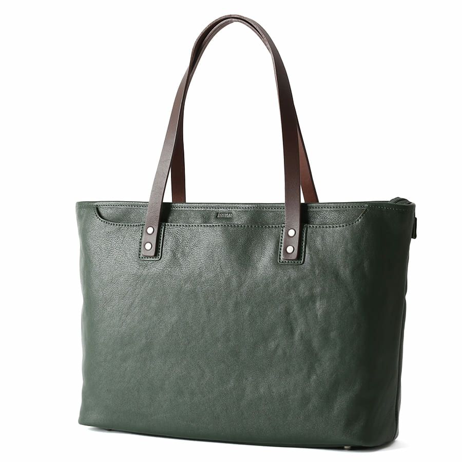  DOUBLES トートバッグ 牛革×ヌメ牛革 XSN-7720