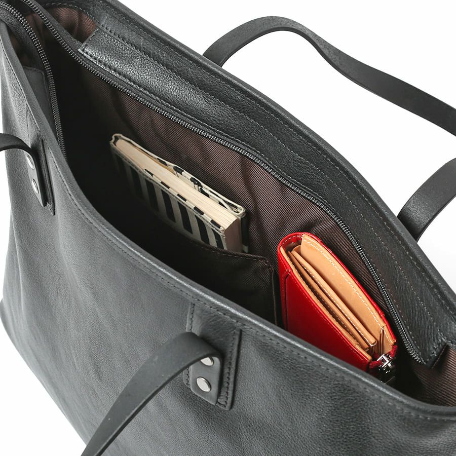  DOUBLES トートバッグ 牛革×ヌメ牛革 XSN-7720