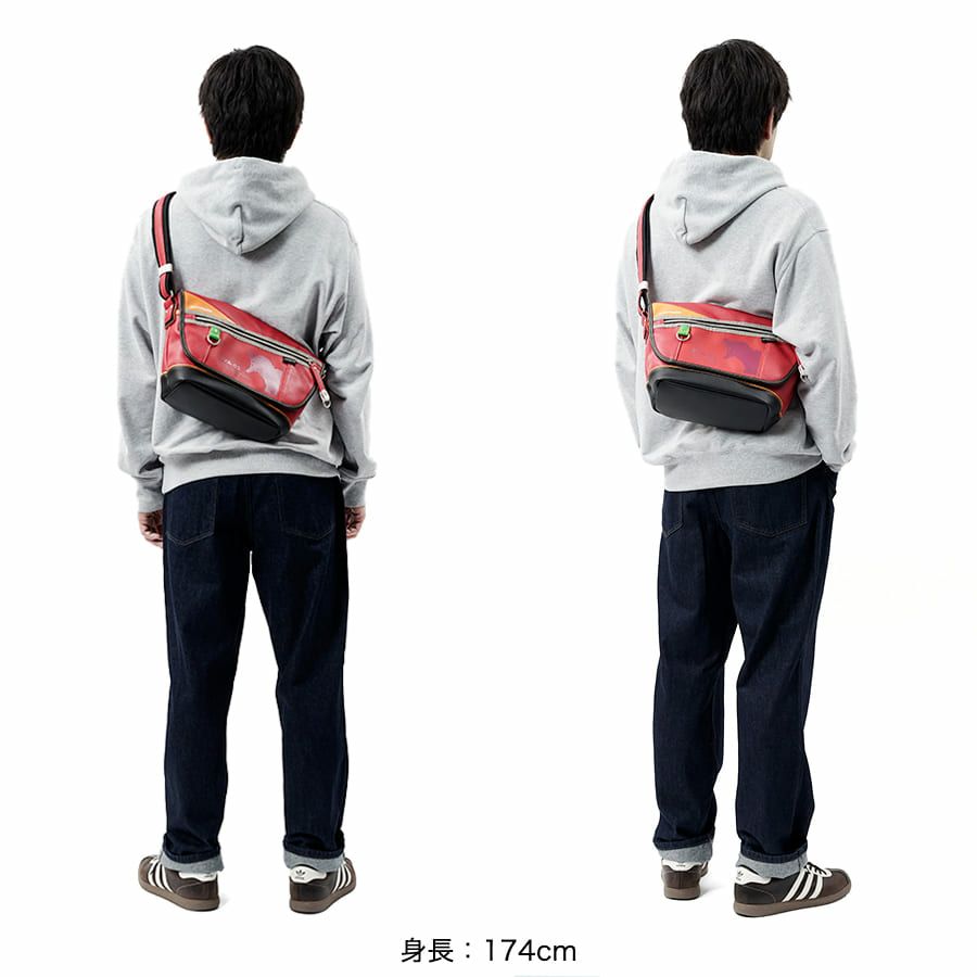 【エヴァンゲリオンコラボ】 エヴァ・シンクロショルダーバッグ（ポーチ付き) JQE-4040