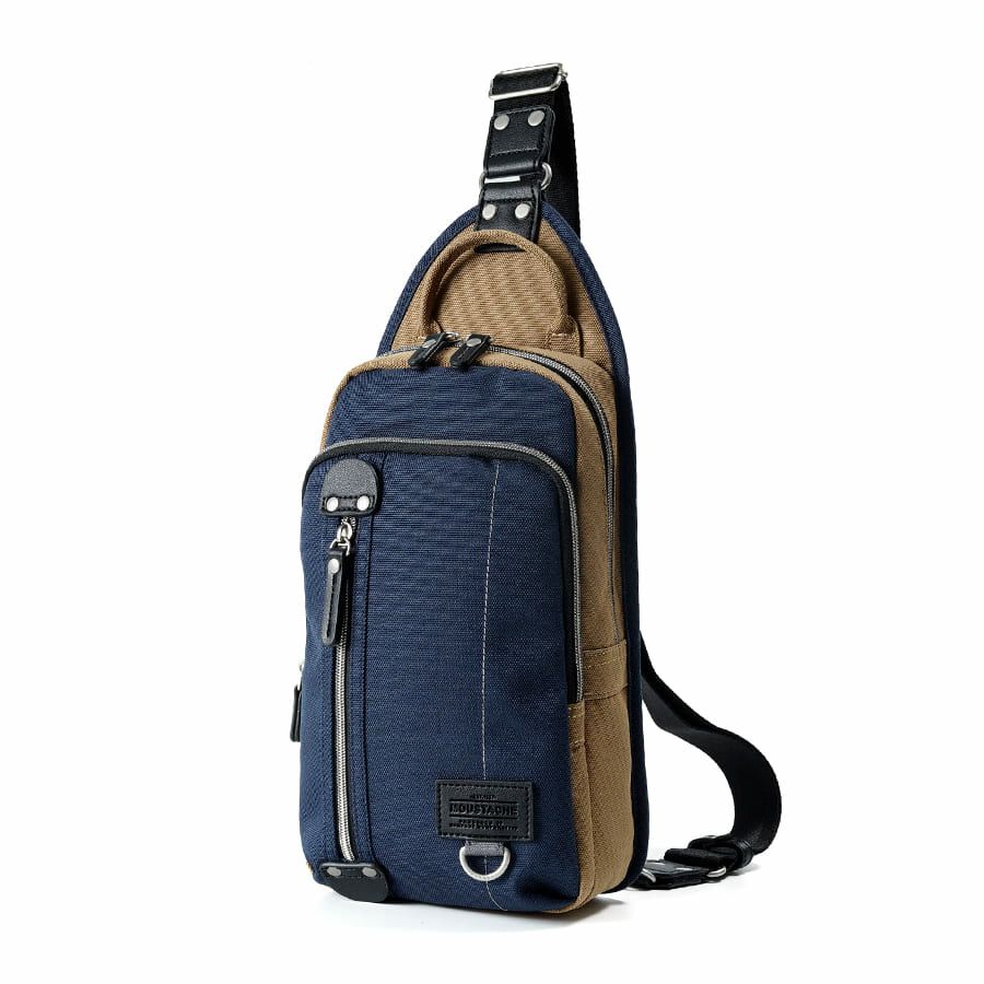 MOUSTACHE ボディバッグ ポリエステル×合皮 JJL-0320