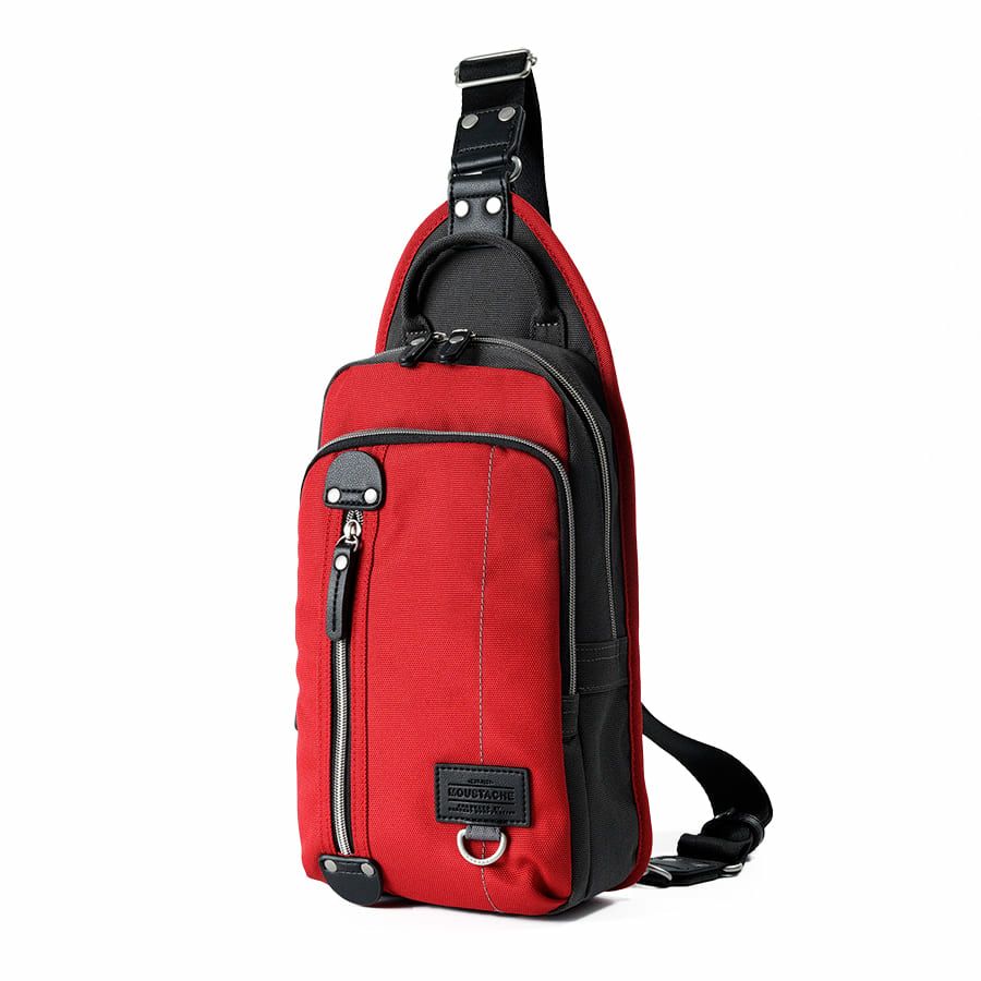 MOUSTACHE ボディバッグ ポリエステル×合皮 JJL-0320