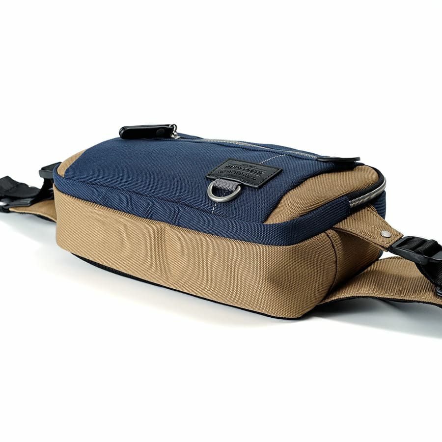 MOUSTACHE ウエストバッグ ポリエステル×合皮 JJL-0321