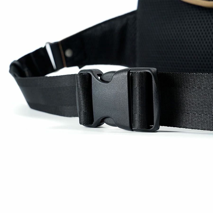 MOUSTACHE ウエストバッグ ポリエステル×合皮 JJL-0321