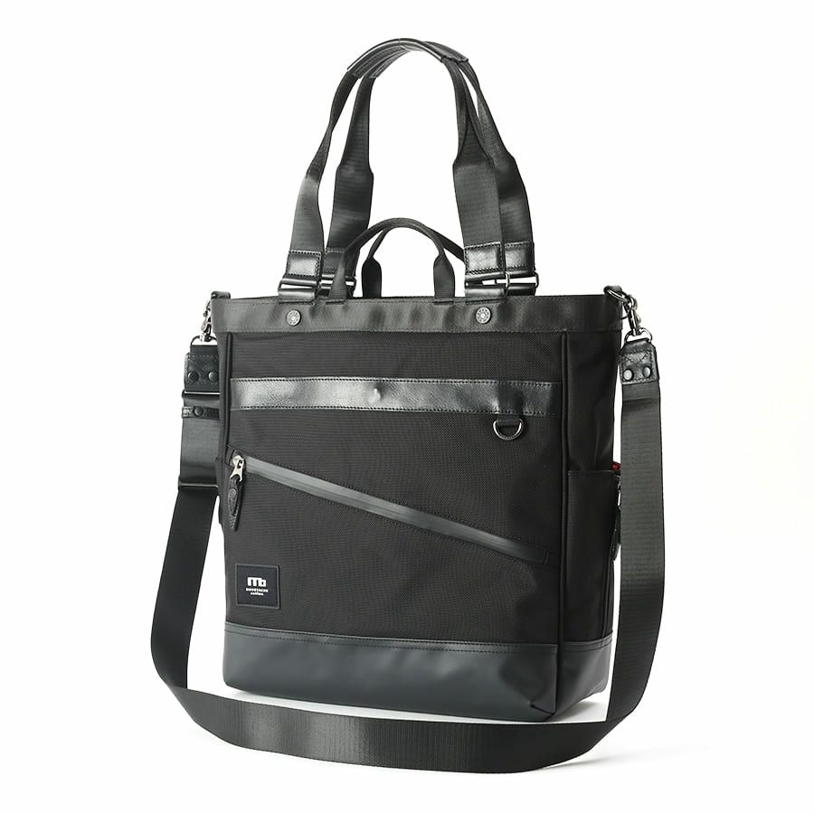 moustache on time トートバッグ バリスティックナイロン×マットターポリン×牛革 JRR-2755