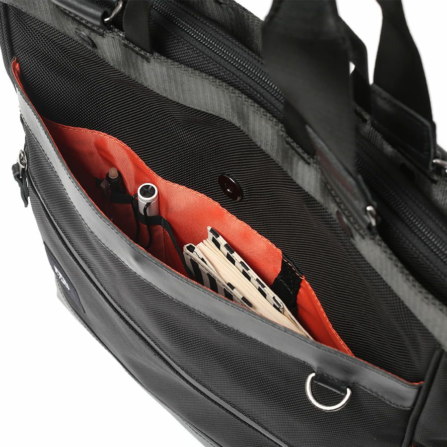 moustache on time トートバッグ バリスティックナイロン×マットターポリン×牛革 JRR-2755