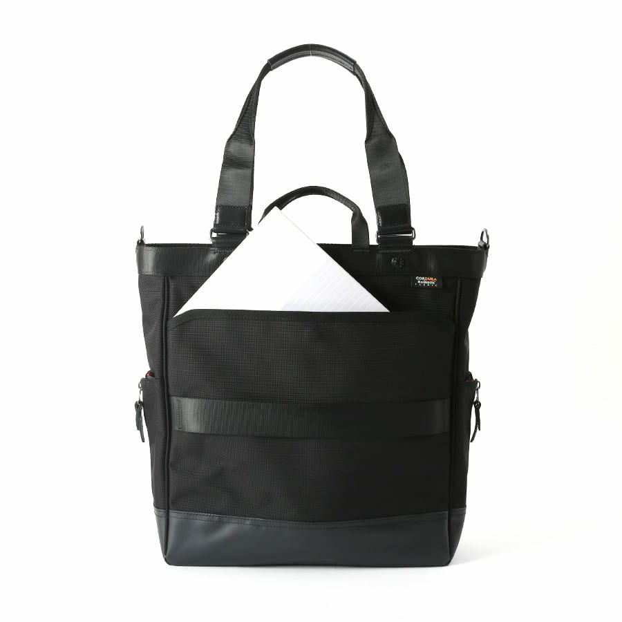 moustache on time トートバッグ バリスティックナイロン×マットターポリン×牛革 JRR-2755