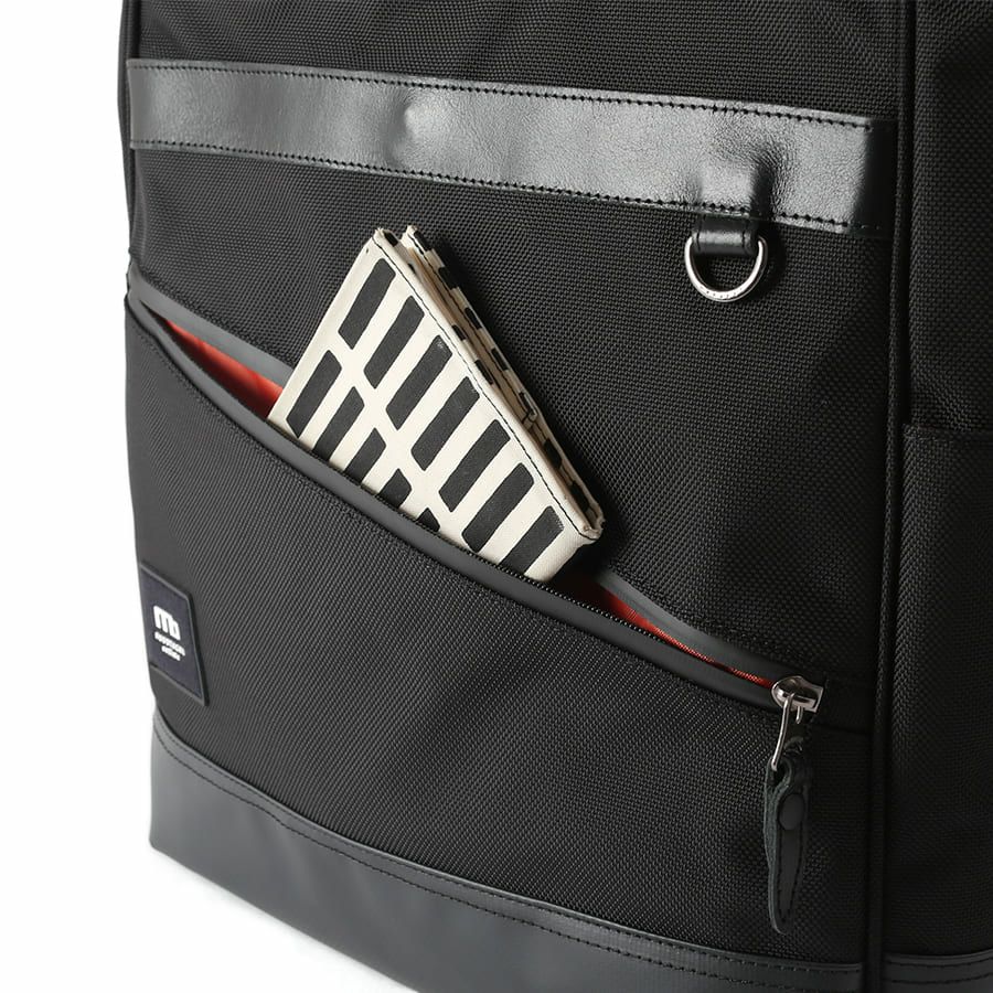 moustache on time トートバッグ バリスティックナイロン×マットターポリン×牛革 JRR-2755