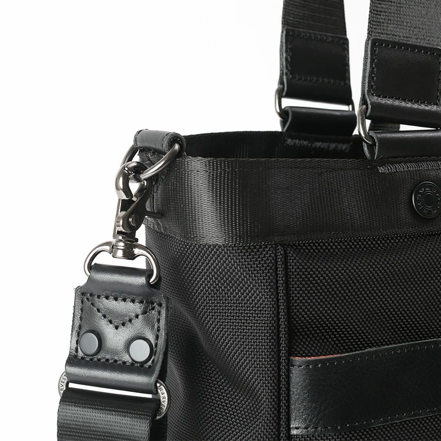 moustache on time トートバッグ バリスティックナイロン×マットターポリン×牛革 JRR-2755