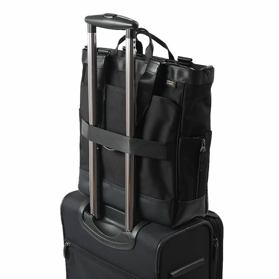 moustache on time トートバッグ バリスティックナイロン×マットターポリン×牛革 JRR-2755