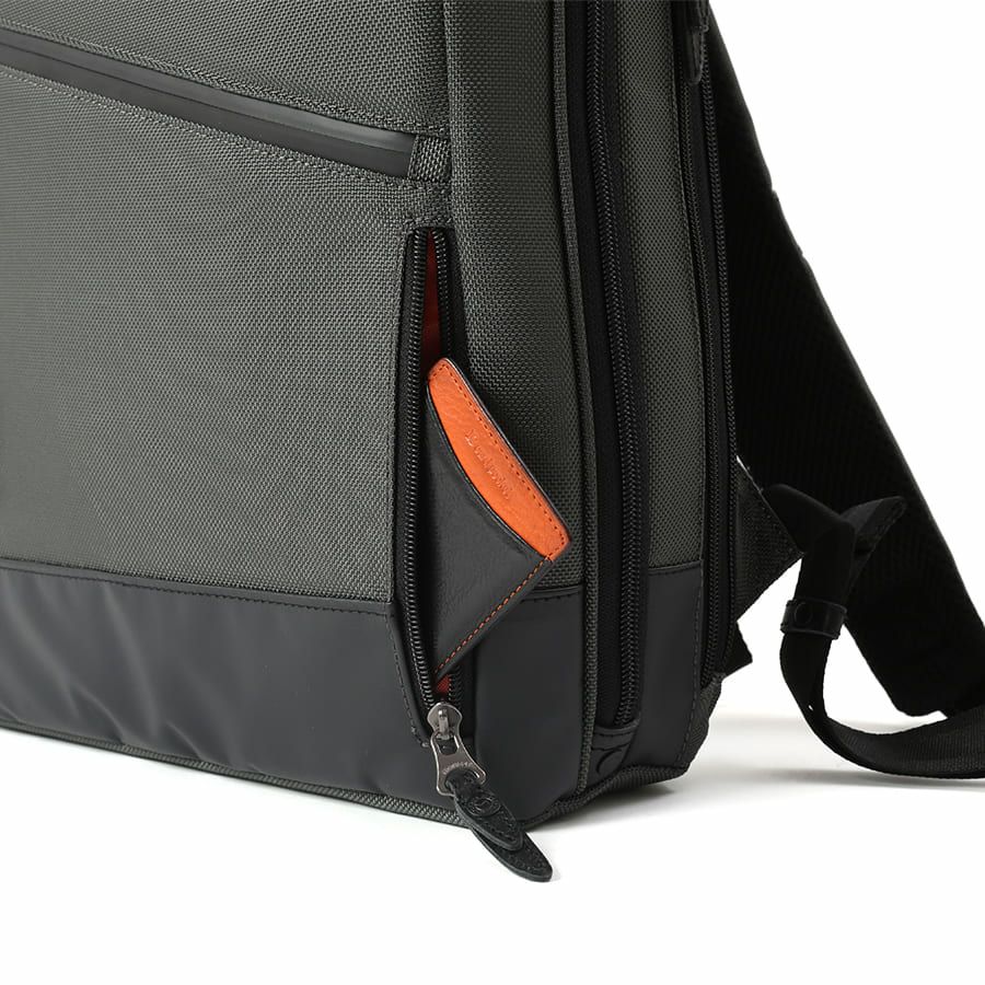  moustache on time リュックサック バリスティックナイロン×マットターポリン×牛革 JRR-2756