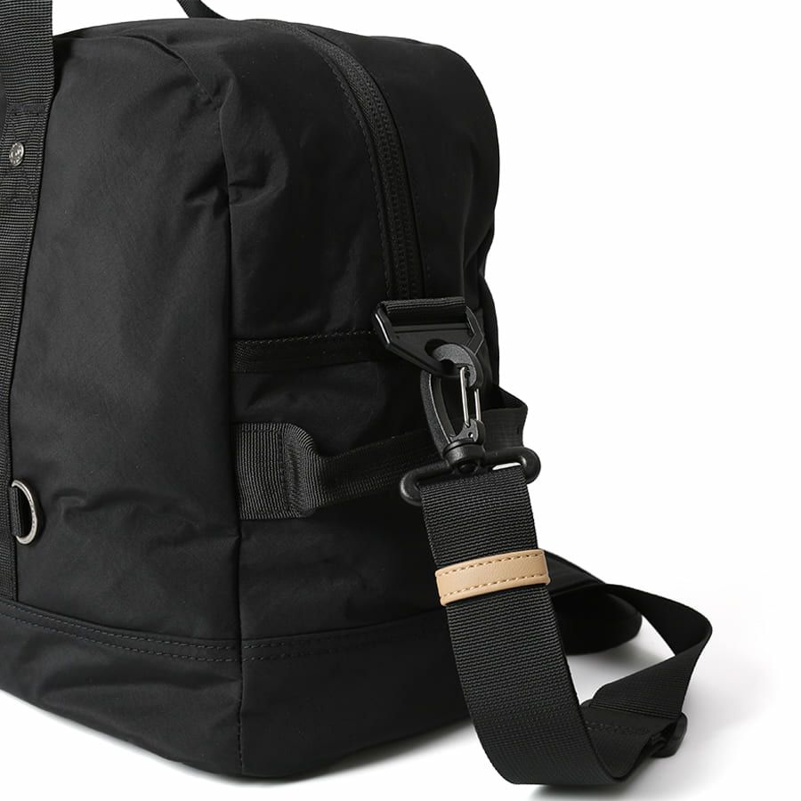 MOUSTACHE ボストンバッグ シワ加工ナイロン MEG-4433