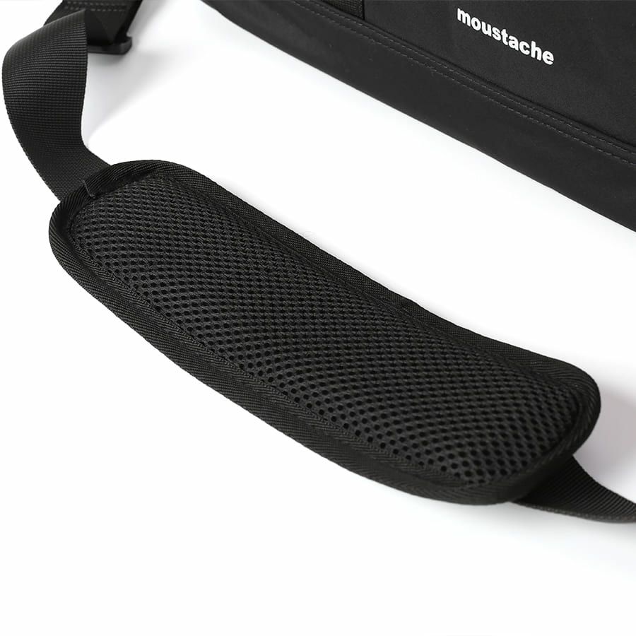 MOUSTACHE ボストンバッグ シワ加工ナイロン MEG-4433