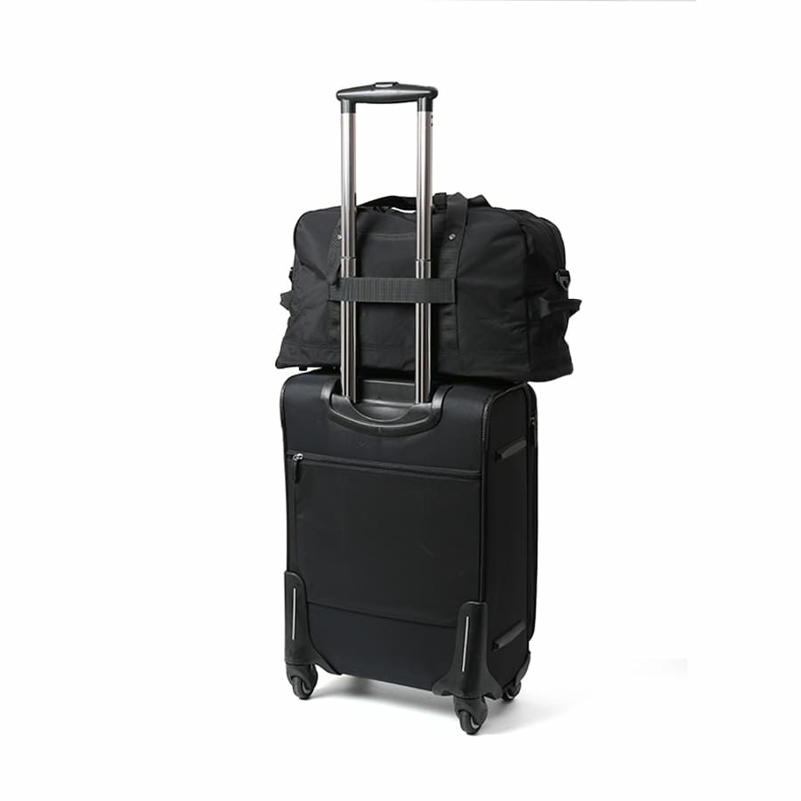 MOUSTACHE ボストンバッグ シワ加工ナイロン MEG-4433