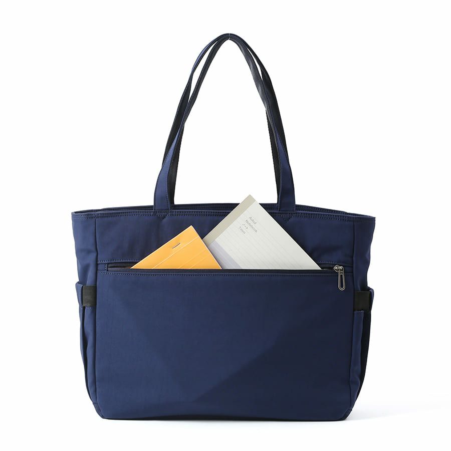 MOUSTACHE トートバッグ ポリエステル×牛革 BAT-4073