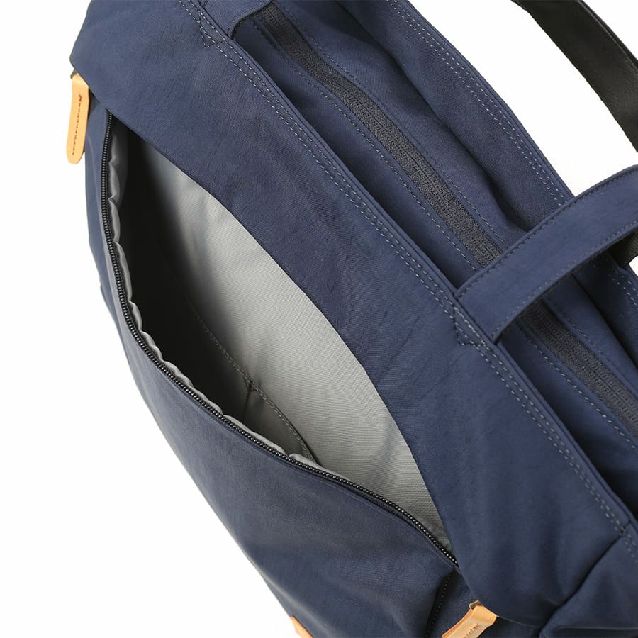 MOUSTACHE トートバッグ ポリエステル×牛革 BAT-4073