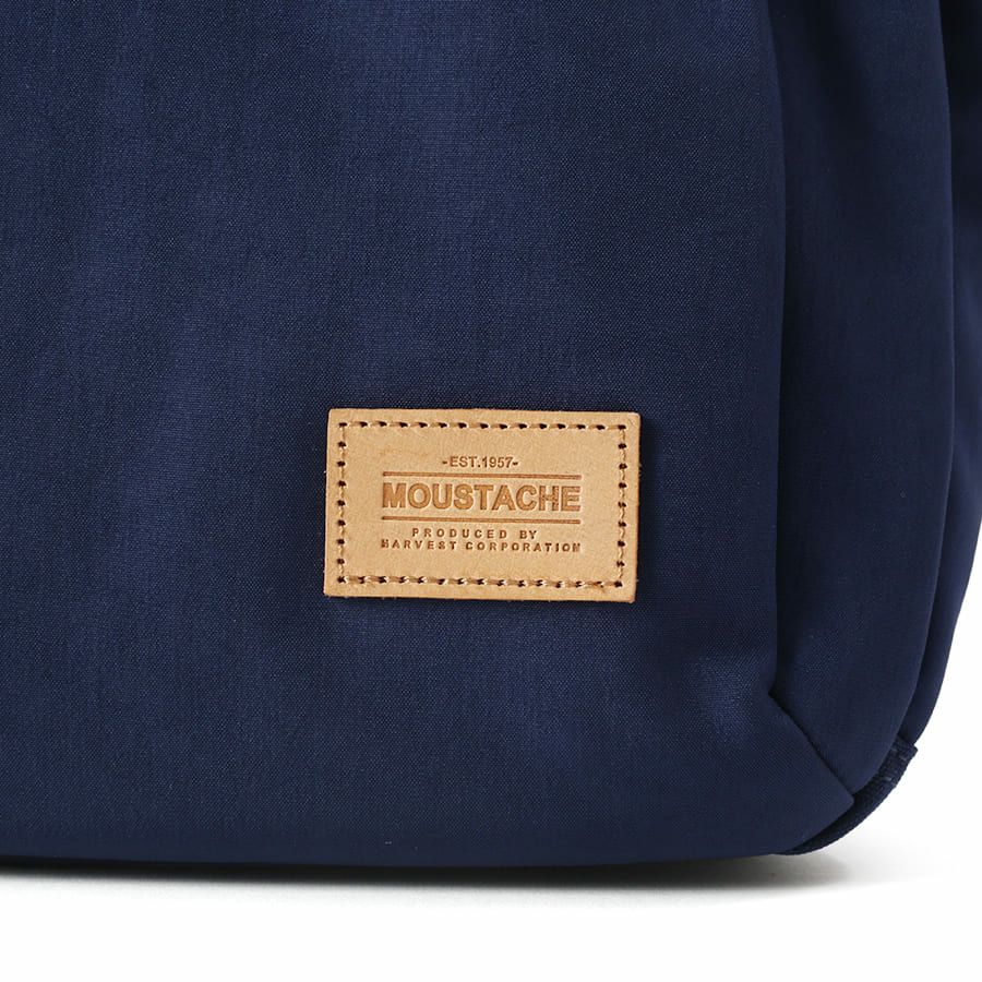 MOUSTACHE トートバッグ ポリエステル×牛革 BAT-4073