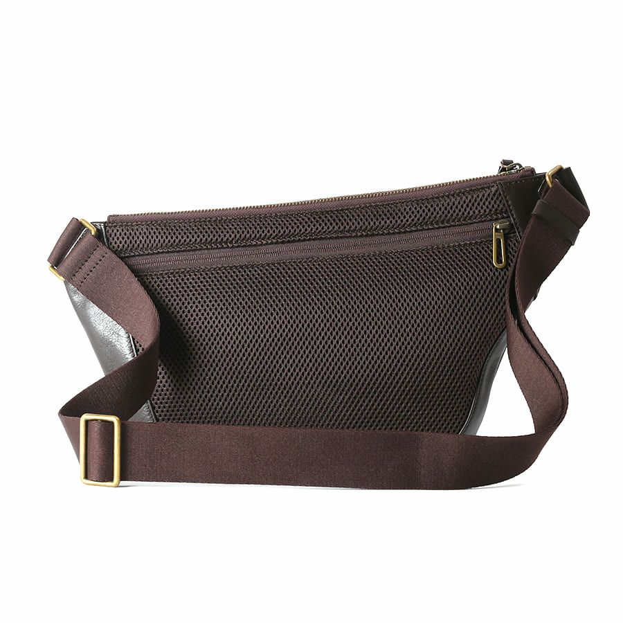 DOUBLES ボディバッグ 牛革 KRM-7725