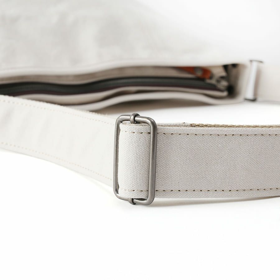 DOUBLES ショルダーバッグ 国産帆布10号×牛革 BQZ-7437