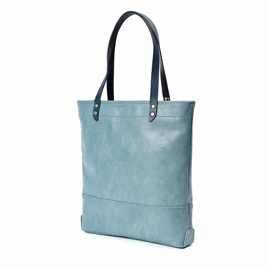 MOUSTACHE トートバッグ 合皮×イタリアンヌメ牛革 VYE-4818