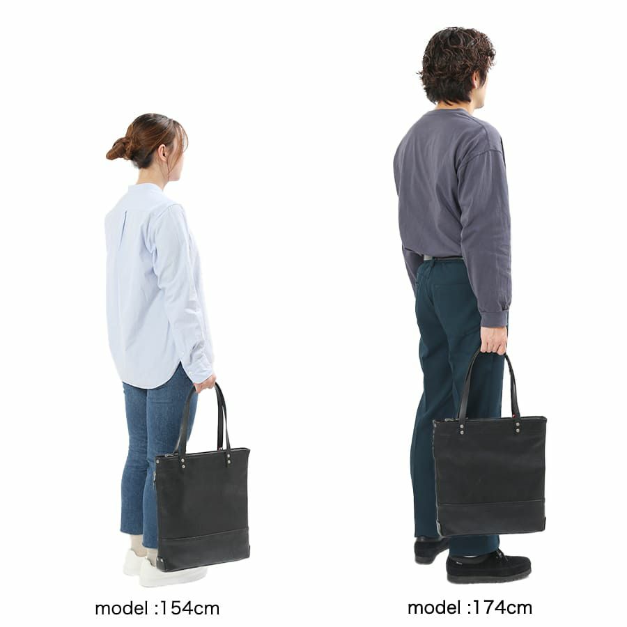 MOUSTACHE トートバッグ 合皮×イタリアンヌメ牛革 VYE-4818