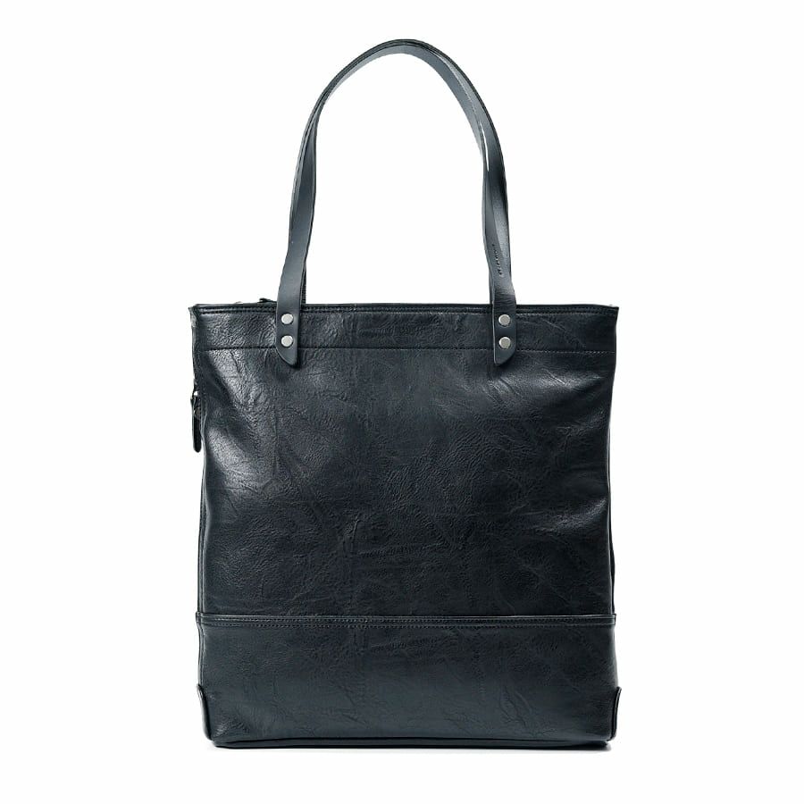 MOUSTACHE トートバッグ 合皮×イタリアンヌメ牛革 VYE-4818