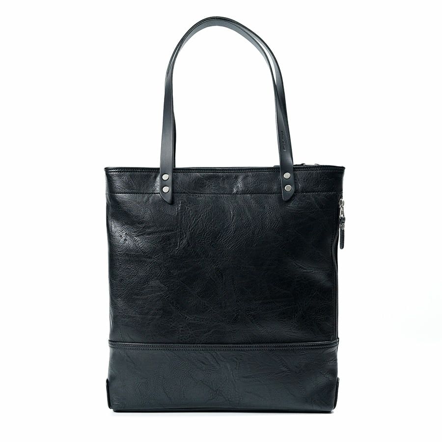 MOUSTACHE トートバッグ 合皮×イタリアンヌメ牛革 VYE-4818