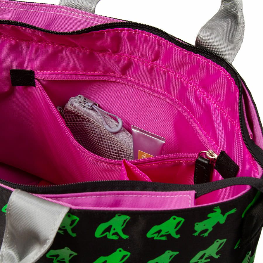 ESSENCE OF POISON 2wayトートバッグ ナイロンツイル BEO-3280