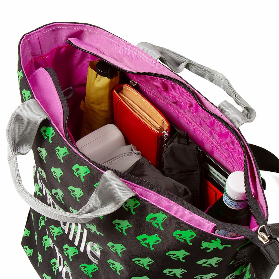 ESSENCE OF POISON 2wayトートバッグ ナイロンツイル BEO-3280