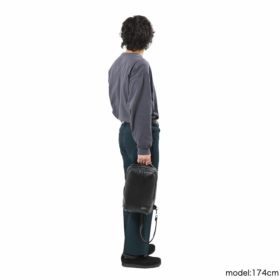 DOUBLES ボディバッグ 牛革 JDL-1375