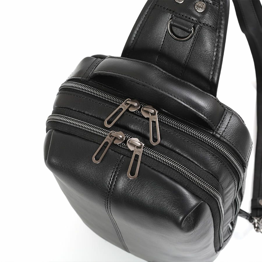 DOUBLES ボディバッグ 牛革 JDL-1375