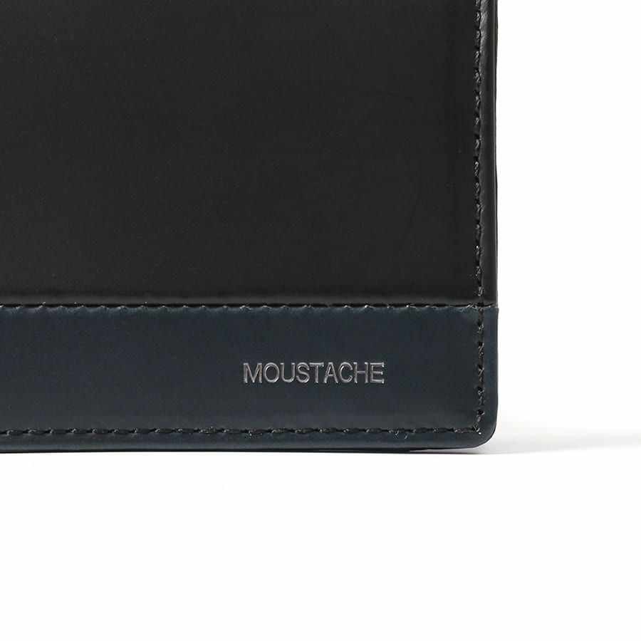 MOUSTACHE 名刺入れ プルアップ牛革×牛革 DDP-0420