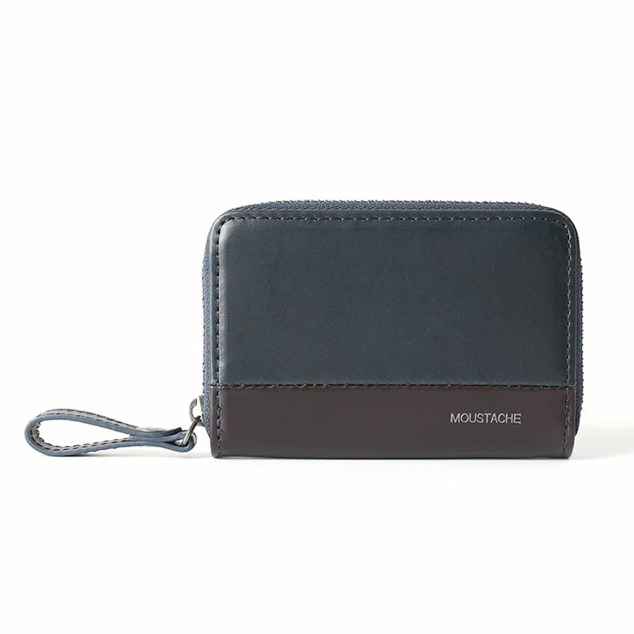 MOUSTACHE コインケース プルアップ牛革×牛革 DDP-0421
