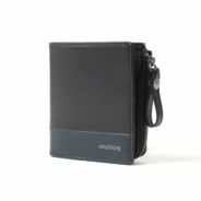 裁断済　フラップ・ハーヴェスト 公式】 MOUSTACHE 二つ折り財布 プルアップ牛革×牛革 DDP-0422