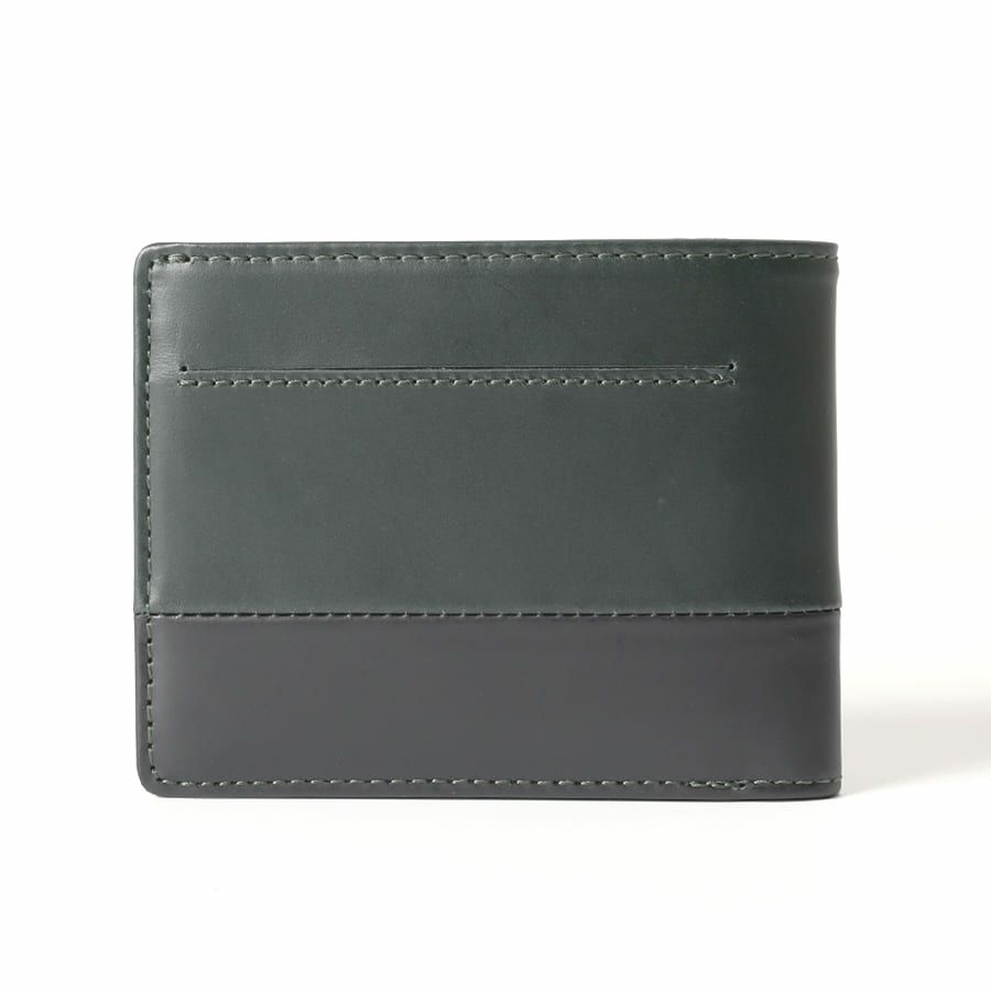 MOUSTACHE 二つ折り財布 プルアップ牛革×牛革 DDP-0423