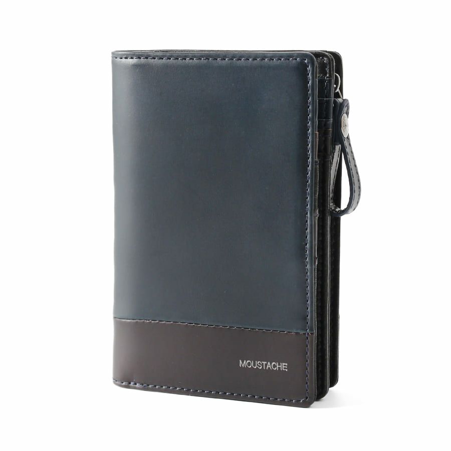 MOUSTACHE 深札入れ プルアップ牛革×牛革 DDP-0424