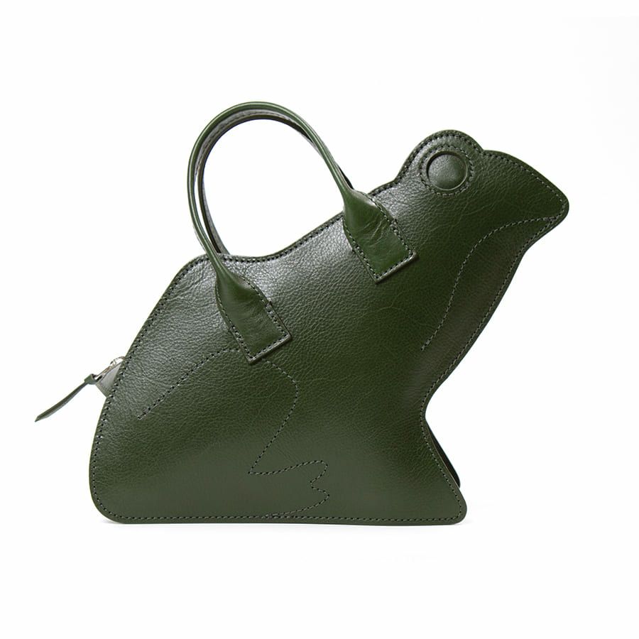 ESSENCE OF POISON カエル型ハンドバッグ 牛革 EFO-3225NESSENCE OF POISON カエル型ハンドバッグ 牛革 EFO-3225N