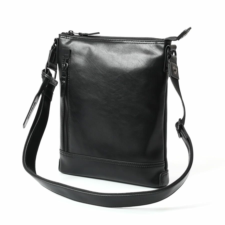 DOUBLES ショルダーバッグ ボンデッドレザーファイバ KGH-1080