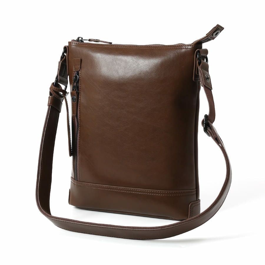 DOUBLES ショルダーバッグ ボンデッドレザーファイバ KGH-1080