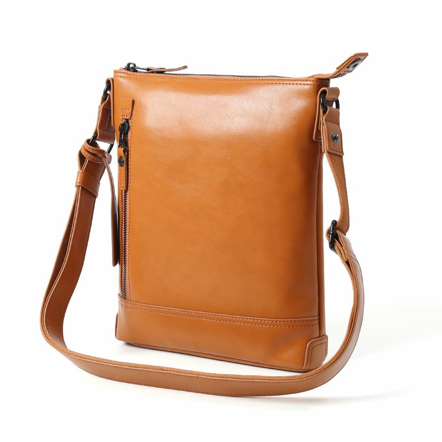 DOUBLES ショルダーバッグ ボンデッドレザーファイバ KGH-1080