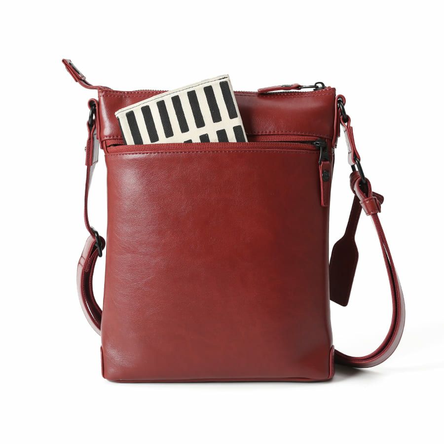 DOUBLES ショルダーバッグ ボンデッドレザーファイバ KGH-1080