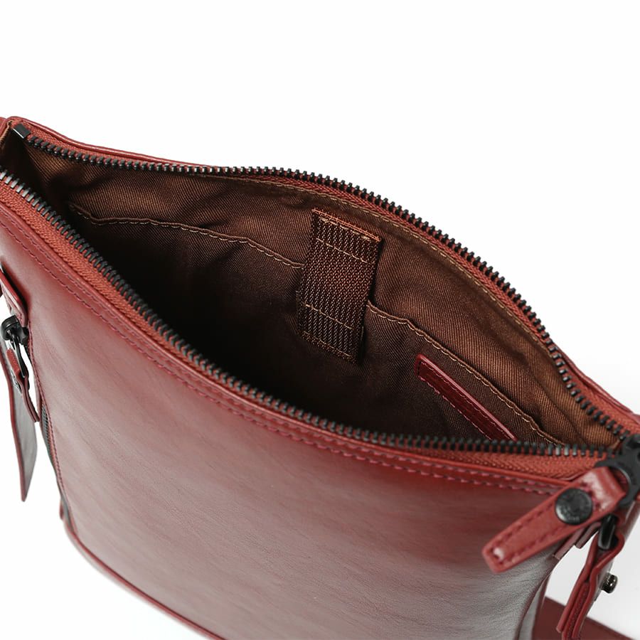 DOUBLES ショルダーバッグ ボンデッドレザーファイバ KGH-1080