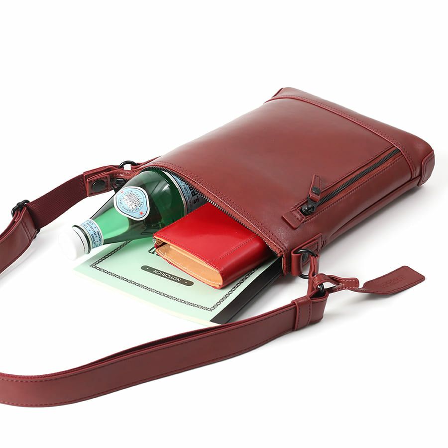 DOUBLES ショルダーバッグ ボンデッドレザーファイバ KGH-1080