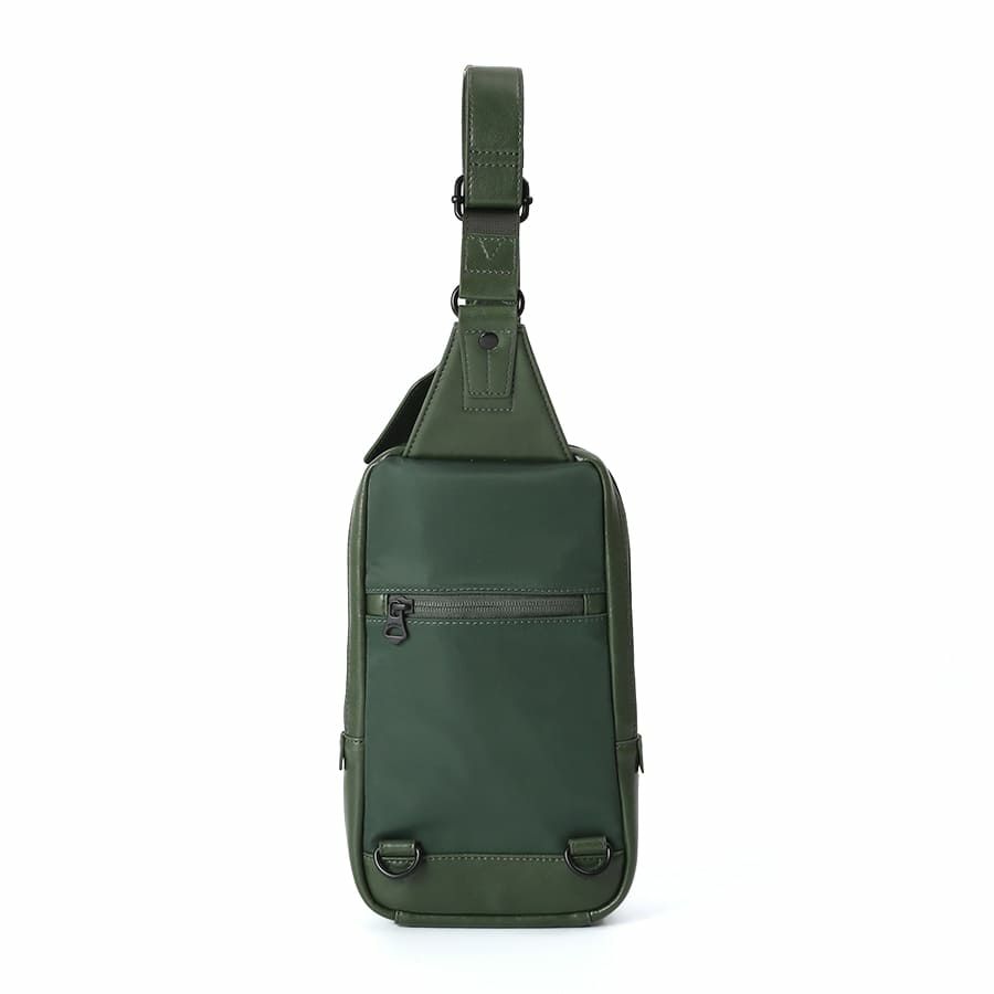 DOUBLES ボディバッグ ボンデッドレザーファイバ KGH-1081